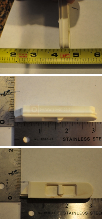 User submitted photos of window tilt latch.