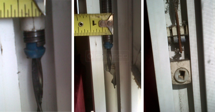 User submitted photos of a window balance.