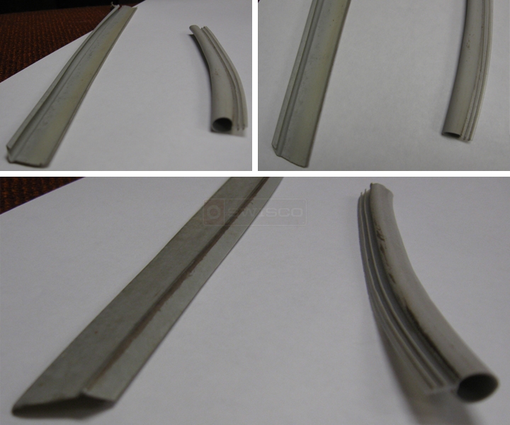 User submitted photos of weatherstripping.