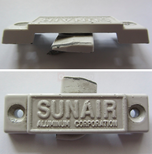 User submitted photos of a window latch.