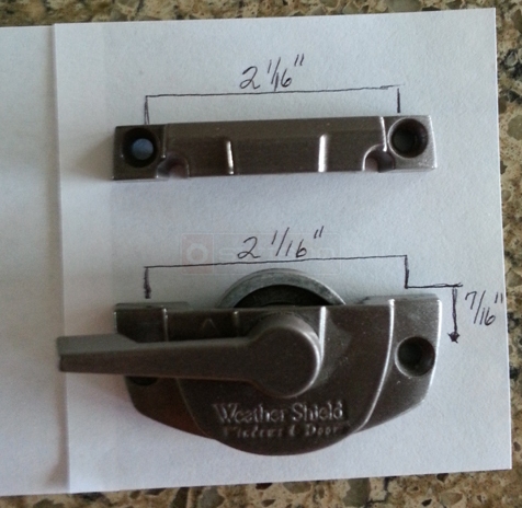User submitted a photo of a lock & keeper.