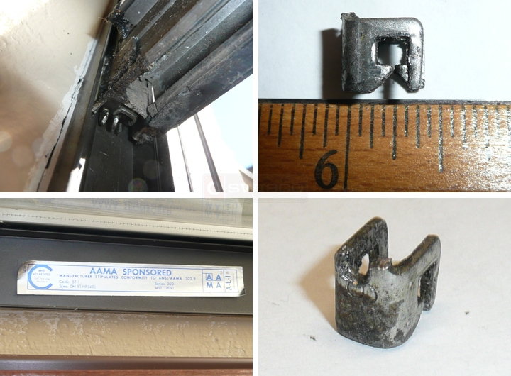 User submitted photos of window hardware.