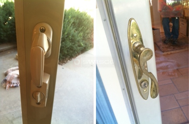 User submitted photos of a door handle.