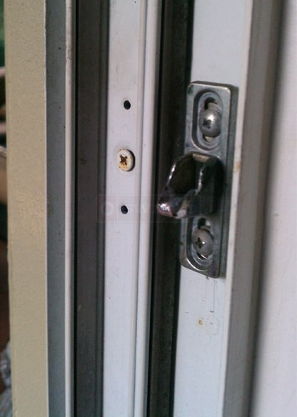 User submitted a photo of a patio door lock.