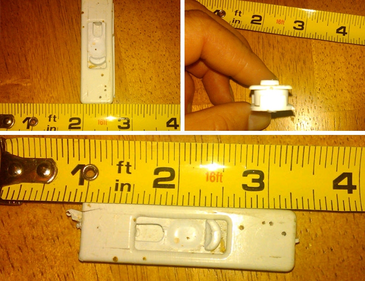 User submitted photos of a tilt latch.