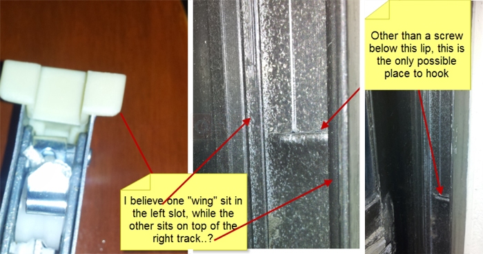 User submitted photos of a window balance.