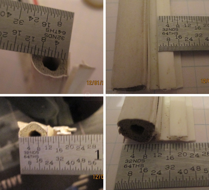 User submitted photos of bubble seal.