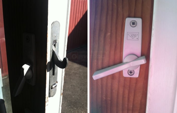 User submitted photos of a door lock.