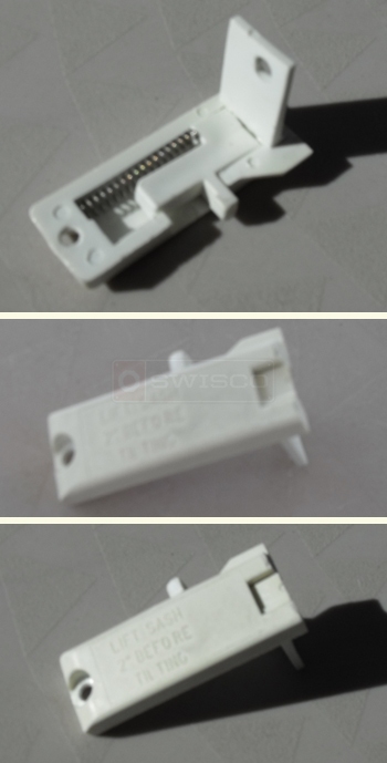 User submitted picture of internal window tilt latch.
