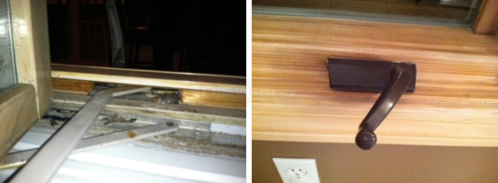 User submitted photos of a window operator.