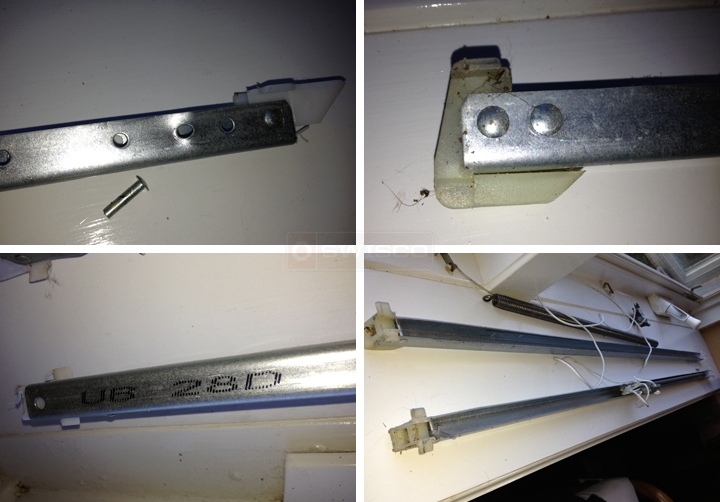 User submitted photos of a window balance.