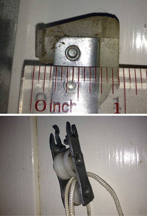 User submitted photos of a window balance.