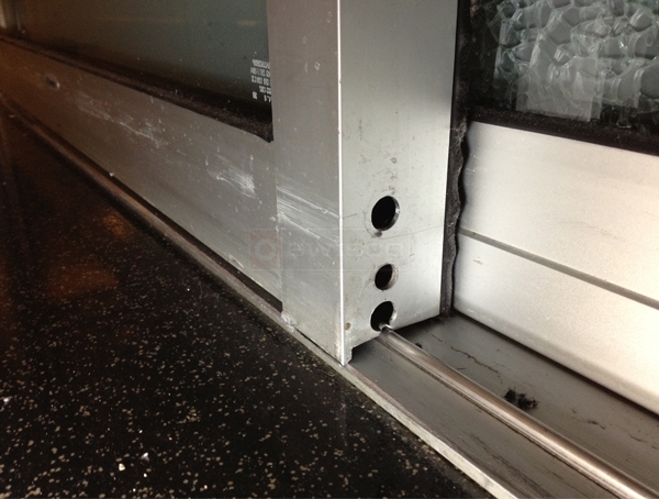 User submitted a photo of a sliding door.
