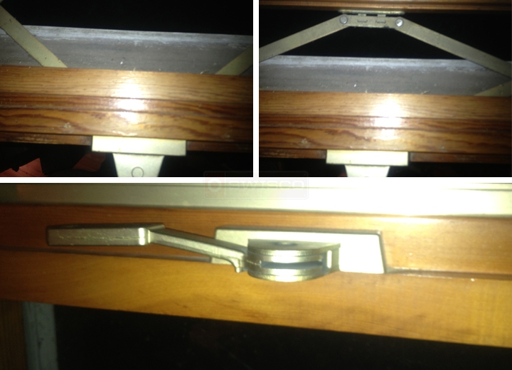 User submitted photos of a window operator.