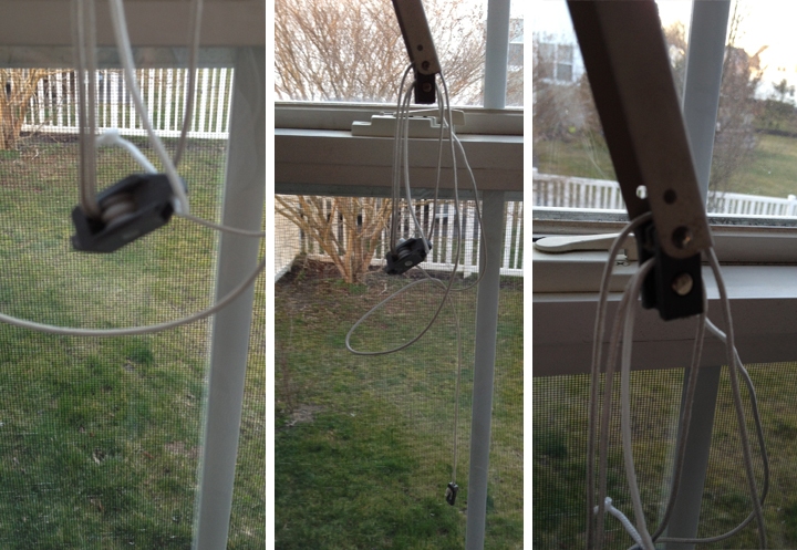 User submitted photos of a window balance.