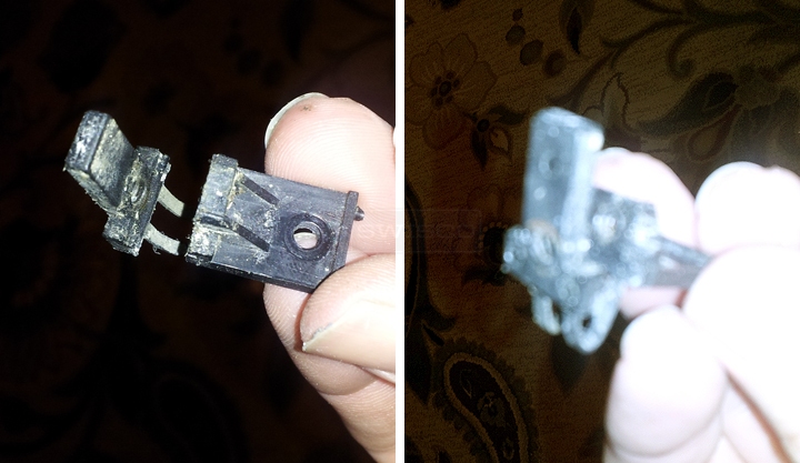 User submitted photos of window hardware.
