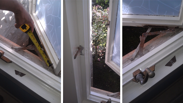 User submitted photos of a window operator.