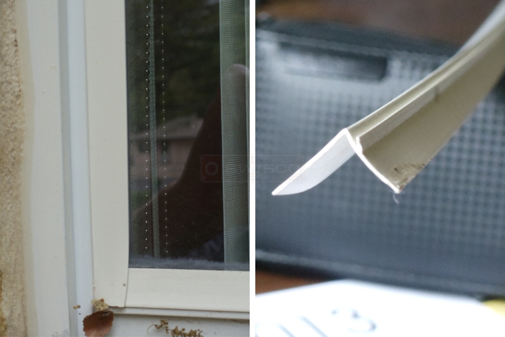 User submitted photos of snap in glazing.