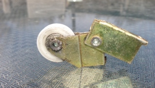 User submitted a photo of a screen door roller.