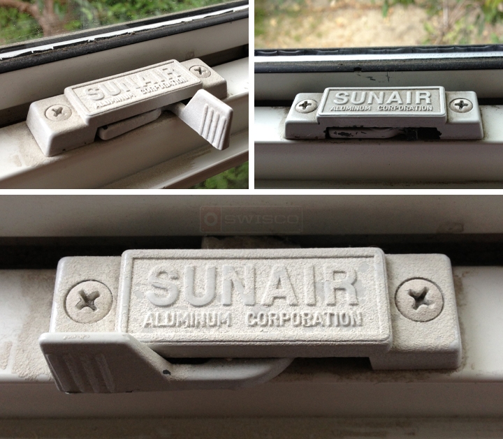 User submitted photos of a window lock.