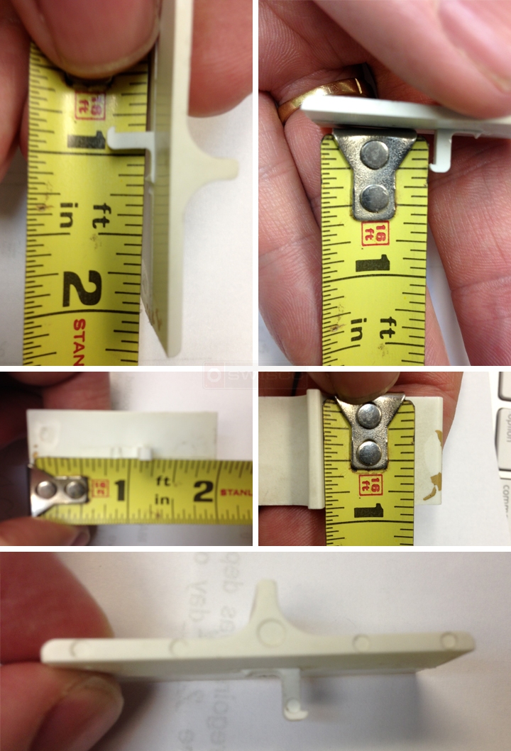 User submitted photos of a tilt latch actuator.