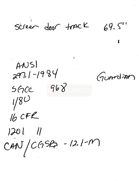 User submitted written information.