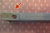 Image displaying where the balance shoe is attached.