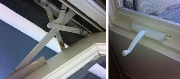 User submitted photos of a window operator.