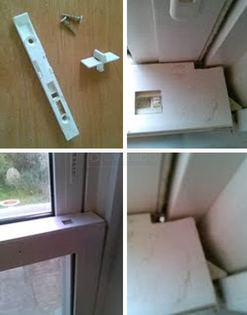 User submitted photos of a tilt latch.