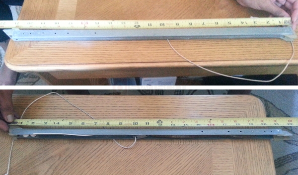 User submitted photos of a window balance.