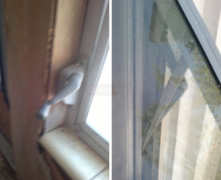 User submitted photos of a window operator.