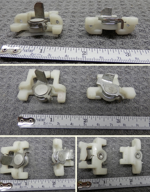 User submitted picturs of window slide catches circa 1982.