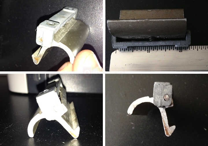 User submitted photos of a window latch.