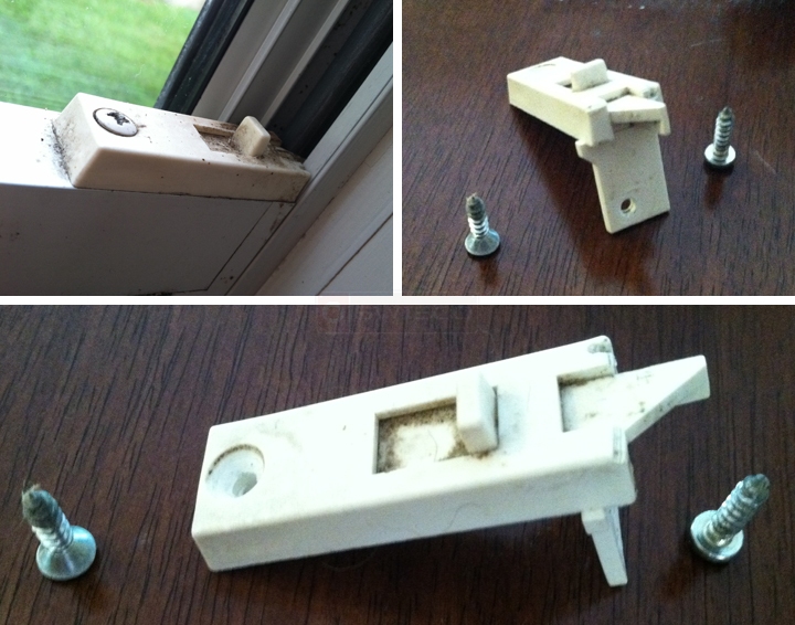 User submitted photos of a tilt latch.