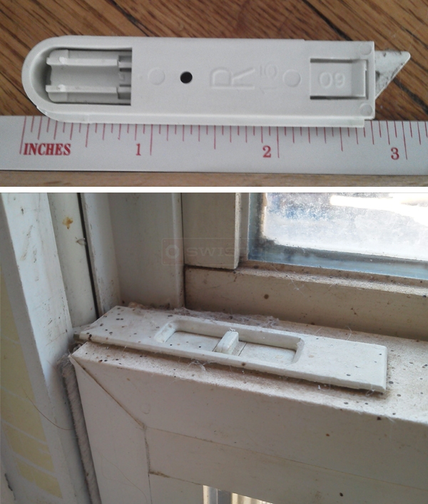 User submitted photos of a tilt latch.