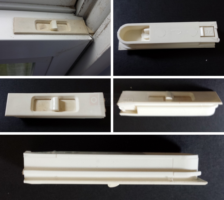 User submitted photos of a tilt latch.