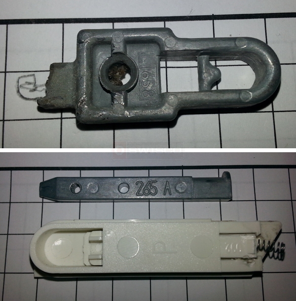 User submitted photos of window hardware.