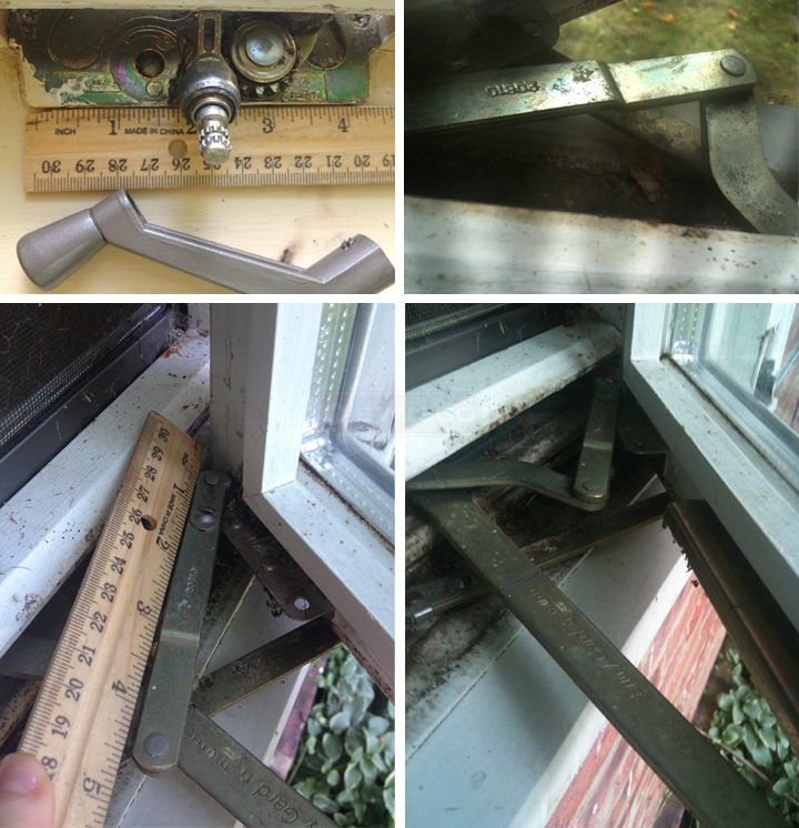 User submitted photos of a window operator.