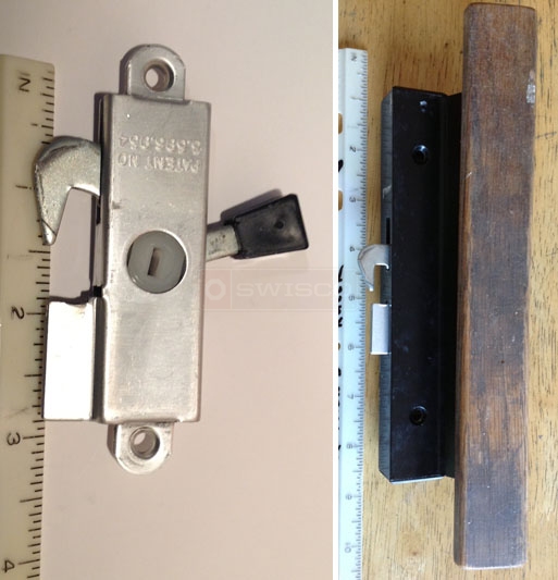 A customer submitted image of their patio door latch.