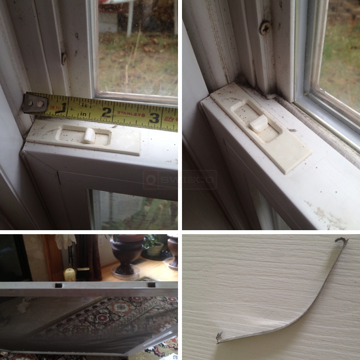 User submitted photos of a tilt latch.