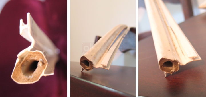 User submitted photos of weatherseal.