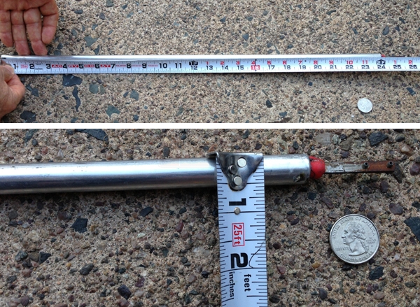 User submitted photos of a window balance.