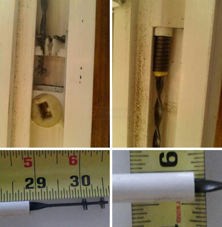 User submitted photos of a window balance.