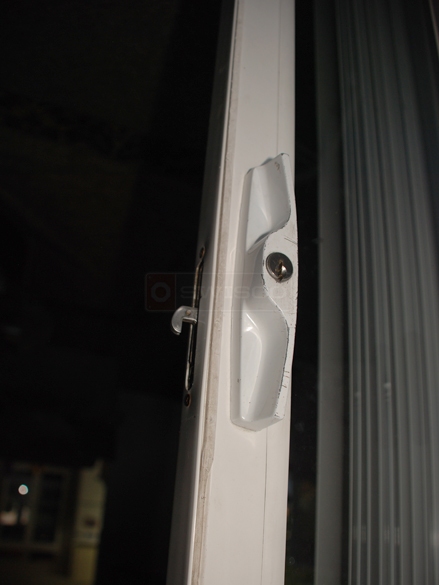 User submitted a photo of a patio door handle.