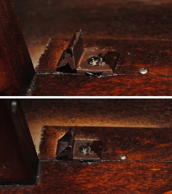 User submitted photos of a drawer glide.
