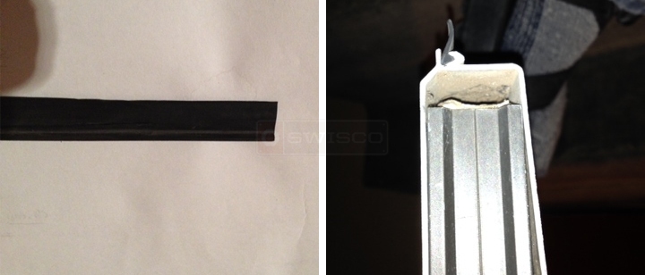User submitted photos of weather seal.