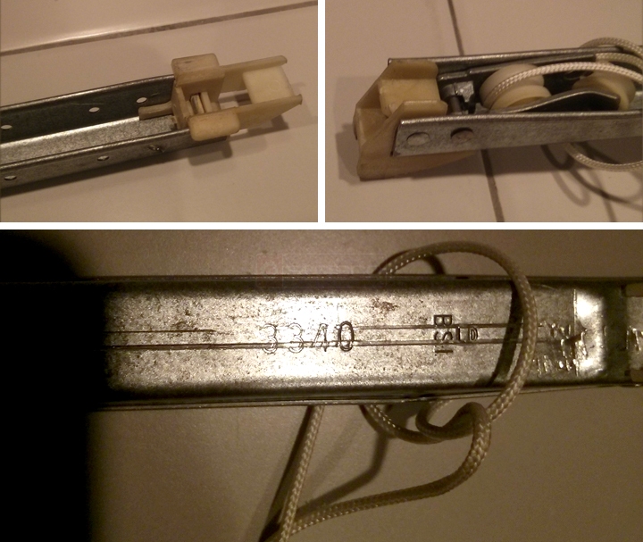 User submitted photos of a window balance.