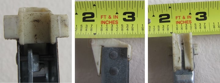 Usser submitted photos of a window balance.