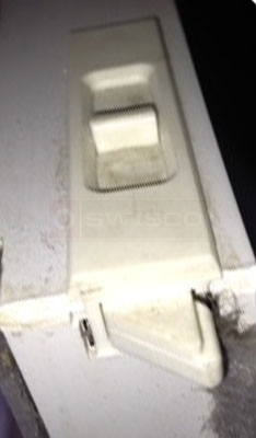 A customer submitted image of their tilt latch.