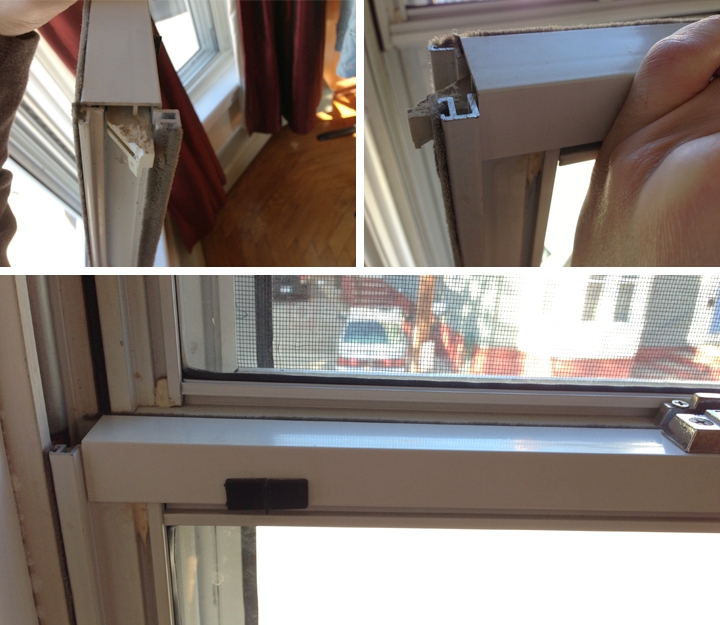 User submitted photos of window hardware.